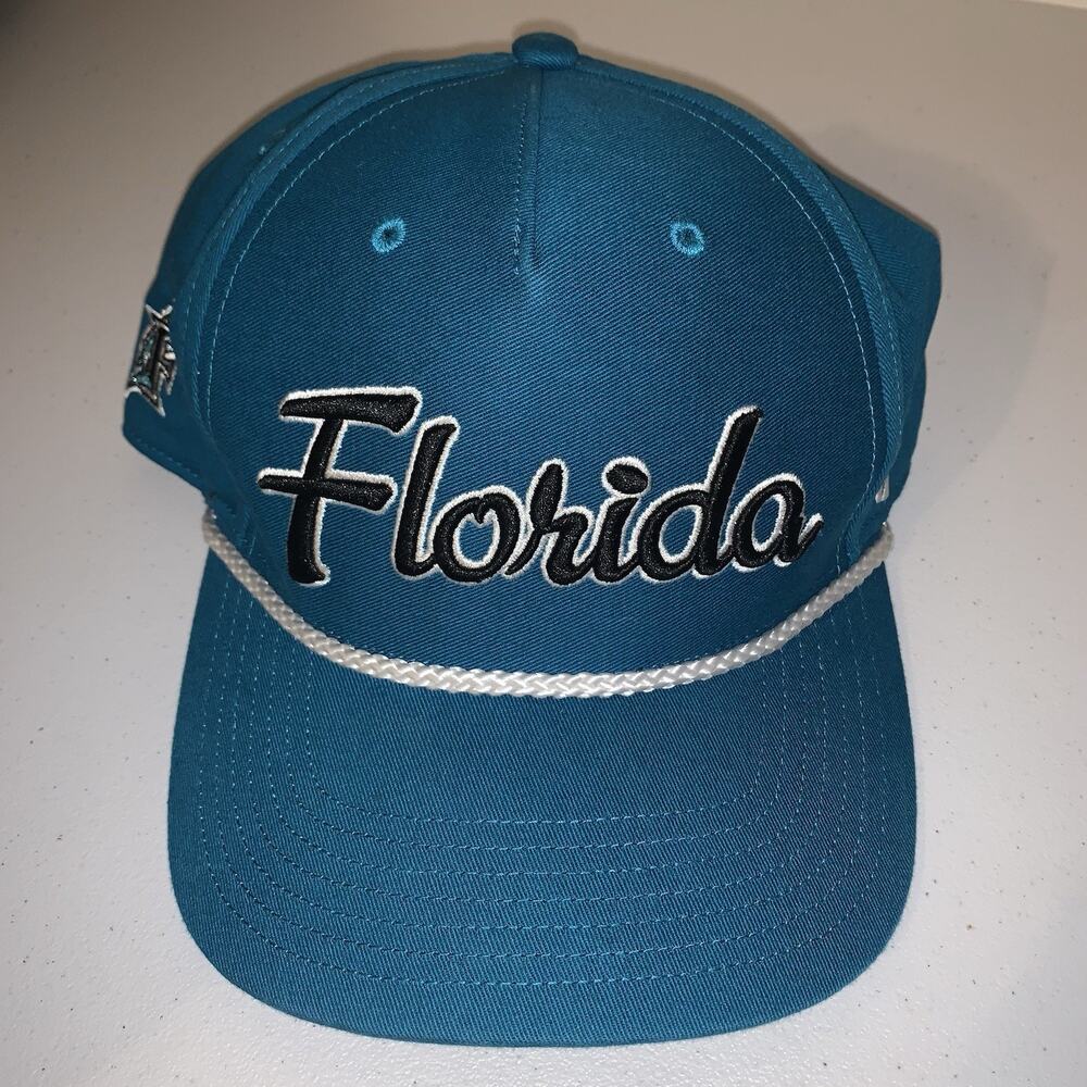 Florida Marlins MLB Baseball Cap Rope Hat 47 Brand Cooperstown Collection OSFA